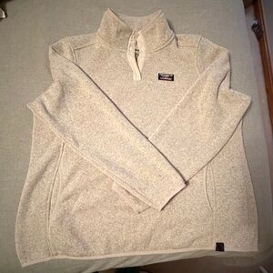 L.L. Bean Women's Light Gray Pullover Sweatshirt